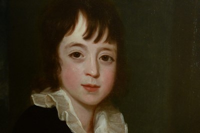 Lot 926 - Early 19th Century English School - Portrait of a Boy with a Book | oil
