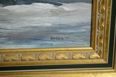 Lot 994 - Braaq - Winter Landscape | oil