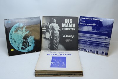 Lot 245 - Interesting American Import Blues LPs