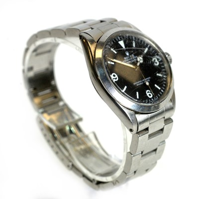 Lot 446 - Rolex Oyster Perpetual Explorer: a steel-cased automatic wristwatch