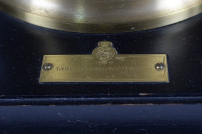 Lot 1206 - A Royal Geographic carved Geographical Society World clock.