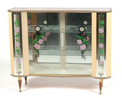 Lot 345 - A Denmor Furniture Co. Ltd. 20th C display cabinet.