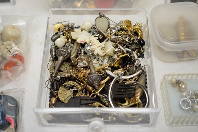 Lot 198 - A collection of costume jewellery and watches
