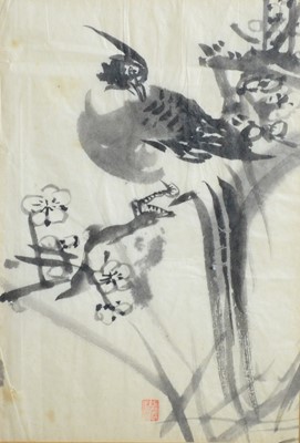 Lot 658 - Three Chinese ink drawings