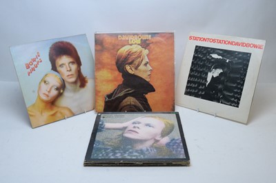 Lot 197 - 9 David Bowie LPs