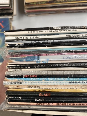 Lot 200 - Collection of rock and pop LPs