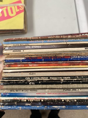 Lot 193 - Collection of rock and pop LPs