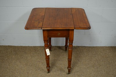 Lot 41 - A Victorian Sutherland table; and a small Victorian Pembroke table.