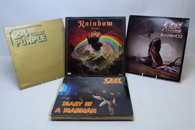 Lot 224 - 10 good rock LPs