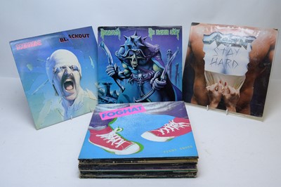 Lot 227 - a collection of heavy rock LPs