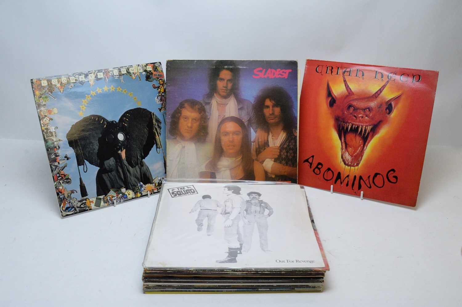 Lot 228 - Collection of mixed rock LPs