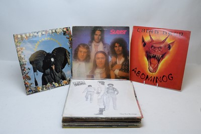 Lot 228 - Collection of mixed rock LPs