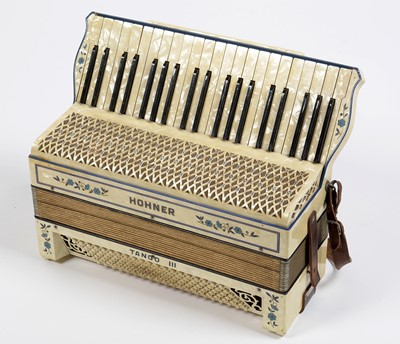 Lot 19 - Hohner Tango III 120 bass piano accordion