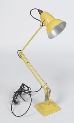 Lot 400 - A vintage Herbert Terry anglepoise lamp.