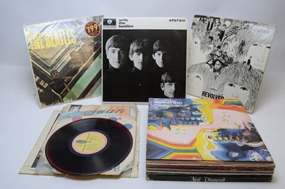 Lot 171 - Beatles, Moody Blues and other LPs and EPs