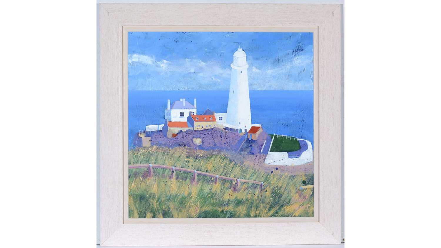 Lot 779 - Joanne Wishart - St Mary's Lighthouse | acrylic