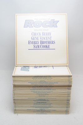 Lot 222 - Collection of History of Rock LPs