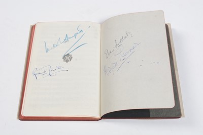 Lot 22 - A signed leather bound copy of The Messiah.