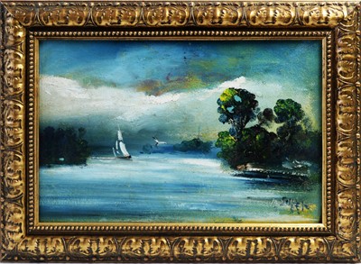 Lot 713 - Antoni Sulek - Cool Sailing | oil