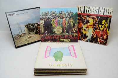 Lot 255 - Collection of rock LPs