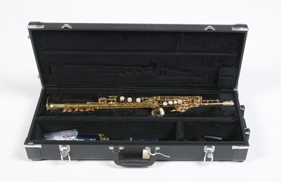 Lot 5 - A Jupiter JPS-547 Soprano Saxophone