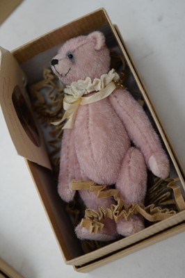 Lot 240 - A collection of five Teddy Bears of Witney collectors' teddy bears, and two others.