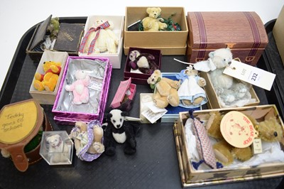 Lot 232 - A selection of collectors' teddy bears and toys.