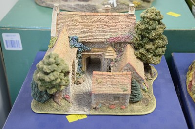 Lot 245 - A collection of five Lilliput Lane collectible architectural sculptures.