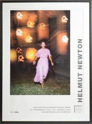 Lot 705 - Helmut Newton 1993-1994 exhibition poster