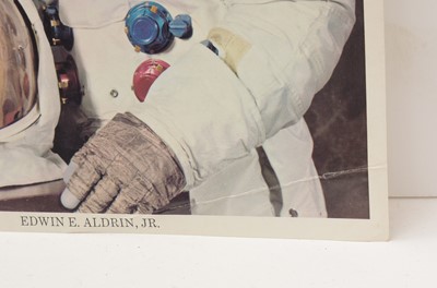 Lot 711 - Apollo XI: a set of three signed NASA official portrait photographs of Neil A. Armstrong, Edwin (Buzz) E. Aldrin, Jr., and Michael Collins