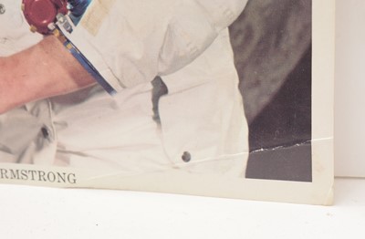 Lot 711 - Apollo XI: a set of three signed NASA official portrait photographs of Neil A. Armstrong, Edwin (Buzz) E. Aldrin, Jr., and Michael Collins