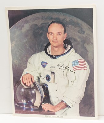 Lot 711 - Apollo XI: a set of three signed NASA official portrait photographs of Neil A. Armstrong, Edwin (Buzz) E. Aldrin, Jr., and Michael Collins