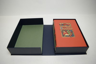 Lot 443 - Folio Society: Two volume Illuminated Manuscript Facsimile set.