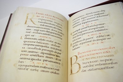 Lot 434 - Folio Society: The Benedictional of Saint Aethelwold.