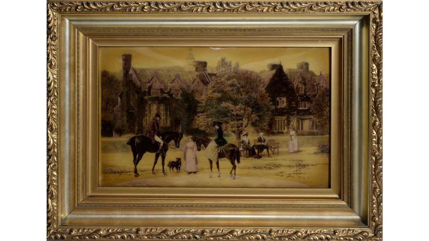 Lot 2 - After Arthur Langley Vernon - The Riders Return | crystoleum
