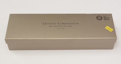 Lot 224 - Royal Mint The Queen's Portrait collection £5 silver proof four-coin set