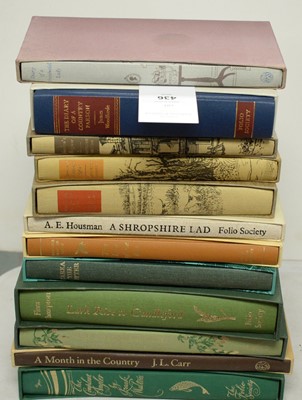 Lot 436 - A selection of Folio Society books.