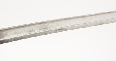 Lot 752 - A French 19th Century Chassepot rifle bayonet
