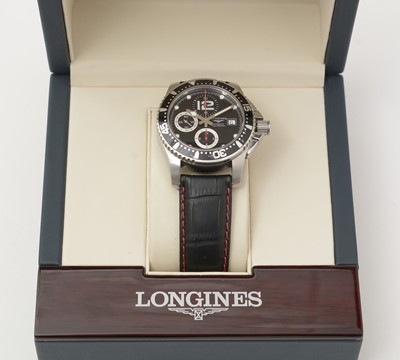 Lot 529 - Longines Hydro Conquest: a steel-cased chronometer