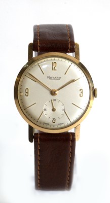 Lot 531 - Rotary: a 9ct yellow gold cased wristwatch