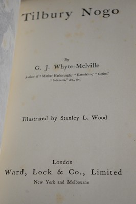 Lot 468 - A collection of hardback books by George Whyte-Melville.
