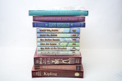 Lot 458 - A collection of Folio Society books.