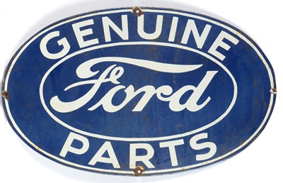 Lot 546 - Ford enamel advertising sign