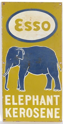 Lot 550 - Esso enamel advertising sign