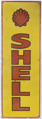 Lot 592 - Shell enamel advertising sign