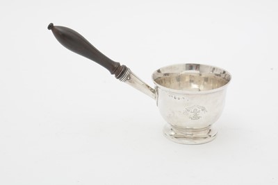 Lot 603 - A George III silver brandy warmer, by James McKay