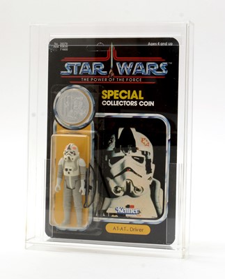 Lot 180 - Kenner Star Wars Power Droid, / Kenner Star Wars AT-AT Driver figure, / Lego Star Wars Magnets