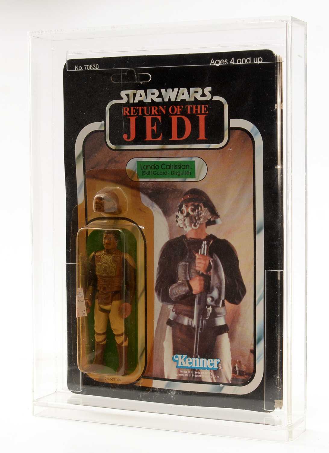 Lot 95 - Kenner Star Wars Return of the Jedi Lando Calrissian (Skiff Guard Disguise) figure