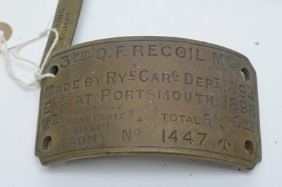 Lot 793 - Tally Plates.