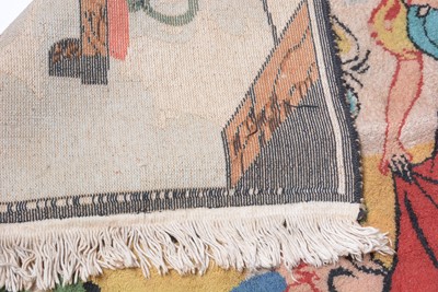 Lot 324 - Snow White and the Seven Dwarfs floor rug